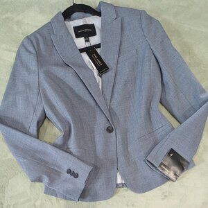 Banana Republic Suite Jacket, Light Blue, Size 4